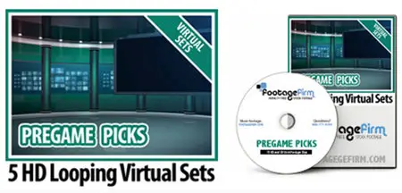 Footage Firm: Pregame Picks Virtual Set