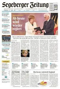 Segeberger Zeitung - 15. März 2018