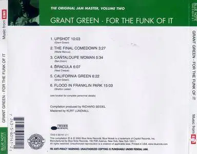 Grant Green - For The Funk Of It (1969-1971) {Blue Note 7243 5 60141 2 1 rel 2005}