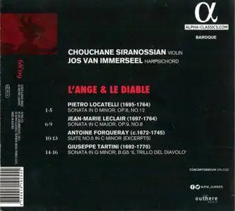 Chouchane Siranossian, Jos van Immerseel - L'Ange et le Diable: Locatelli, Leclair, Forqueray, Tartini (2016)
