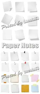 Stock Photo - Paper Notes