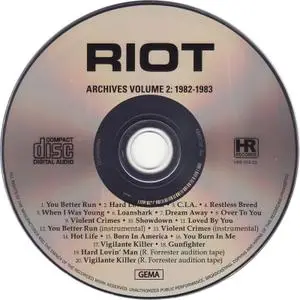 Riot - Archives Volume 2: 1982-1983 (2019)