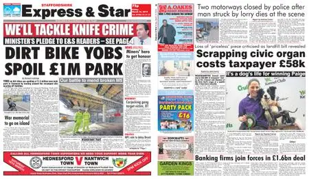 Express and Star Staffordshire Edition – March 15, 2019