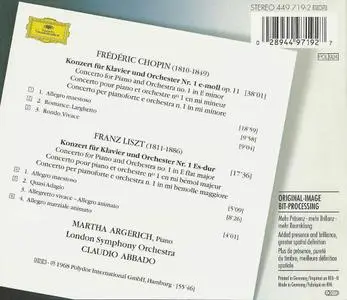 Martha Argerich, Claudio Abbado - Chopin, Liszt: Piano Concertos (1996)