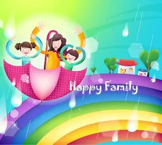 Happy Family - Amazing Vectors!
