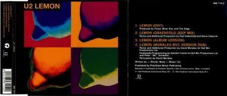 U2: Singles Collection. Part 02 (1991 - 1995)