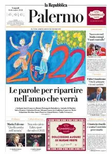 la Repubblica Palermo - 31 Dicembre 2021