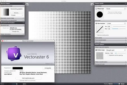 Vectoraster 6.1.6 Mac OS X