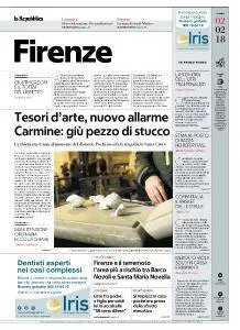 la Repubblica Firenze - 2 Febbraio 2018
