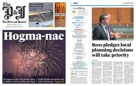 The Press and Journal Aberdeenshire – December 30, 2020