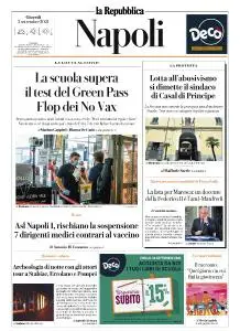 la Repubblica Napoli - 2 Settembre 2021