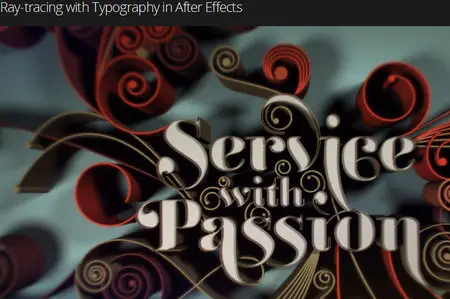 Digital-Tutors - Ray-tracing with Typography in After Effects