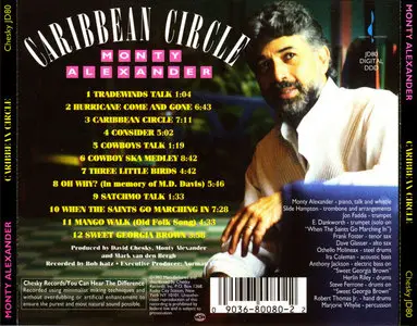 Monty Alexander – Caribbean Circle (Chesky Audiophile Gold CD 1992)