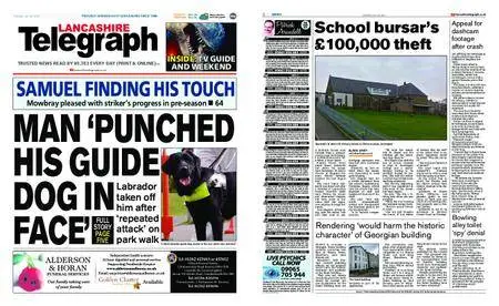 Lancashire Telegraph (Blackburn, Darwen, Hyndburn, Ribble Valley) – July 28, 2018