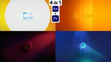 Simple Colorful Logo Reveal (AE + Pre) 34193848