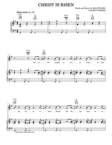 Christ Is Risen - Francesca Battistelli, Mia Fieldes (Piano-Vocal-Guitar)