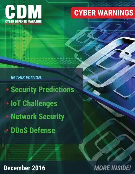 Cyber Defense Magazine - December 2016