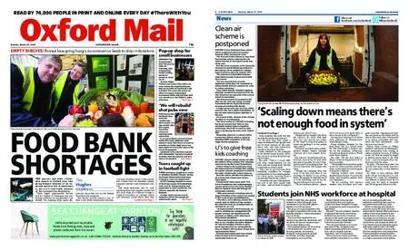 Oxford Mail – March 23, 2020