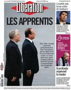 Libération du Jeudi 25 Octobre 2012