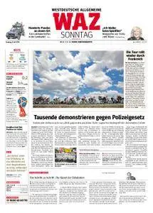 WAZ Westdeutsche Allgemeine Zeitung Sonntagsausgabe - 08. Juli 2018