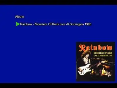 Rainbow - Monsters Of Rock: Live At Donington 1980 (2018) [Vinyl Rip 16/44 & mp3-320 + DVD] Re-up