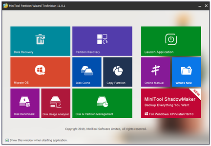 MiniTool Partition Wizard Technician 11.6