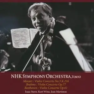 Isaac Stern, NHK Symphony Orchestra - Mozart, Brahms, Beethoven: Violin Concertos (2011)