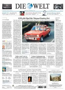 Die Welt vom 11. September 2009