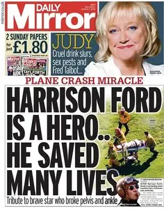 Daily Mirror + Mirror Football - Saturday, 7 March 2015 / UK