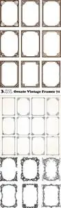 Vectors - Ornate Vintage Frames 71