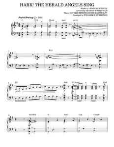 Hark! The Herald Angels Sing [Jazz version] (arr. Brent Edstrom) - Charles Wesley, Felix Mendelssohn (Piano Solo)