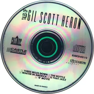 Gil Scott Heron and His Amnesia Express - Tales Of Gil Scott Heron (1990) [2CD] {East Side Digital}