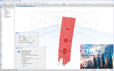 CSI ETABS 21.2.0 (3353)