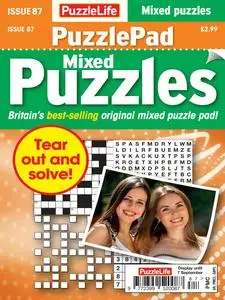PuzzleLife PuzzlePad Puzzles - Issue 87 - 14 August 2023