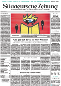 Süddeutsche Zeitung vom Dienstag, 10. März 2015