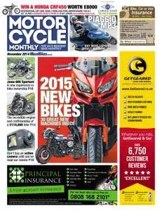 Motor Cycle Monthly – November 2014