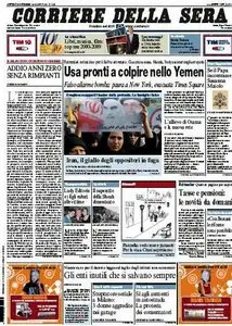 Il Corriere della Sera (31-12-09)