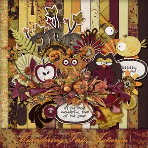 2 Autumn Scrap Kits