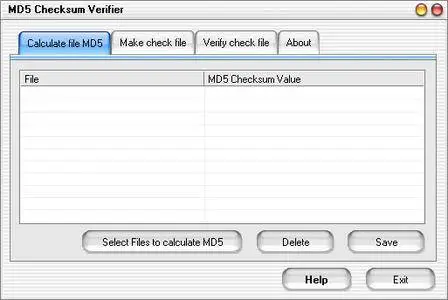 MD5 Checksum Verifier 6.0