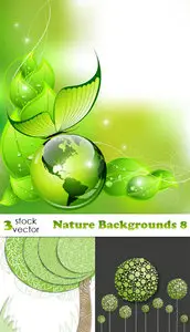 Vectors - Nature Backgrounds 8