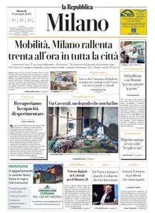la Repubblica Milano - 10 Gennaio 2023