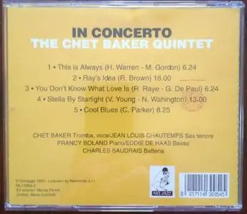 The Chet Baker Quintet - In Concerto (1995)