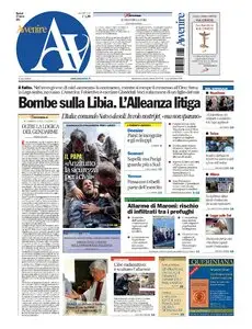 AVVENIRE 22 MARZO 2011