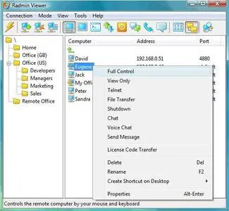 Radmin 3.1 Full Pack (Multilanguage)