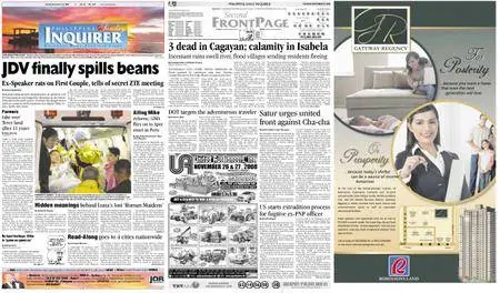 Philippine Daily Inquirer – November 23, 2008