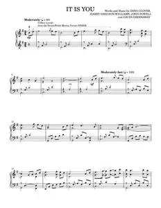 It is you - Dana Glover (Piano Solo)