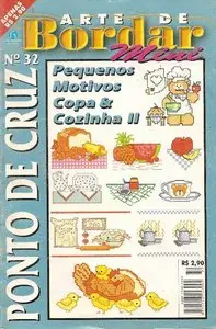 Arte de Bordar & Ponto Cruz MINI № 32