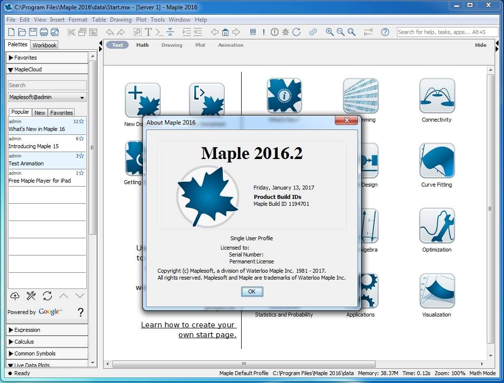 maple software download