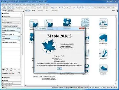Maplesoft Maple 2016.2