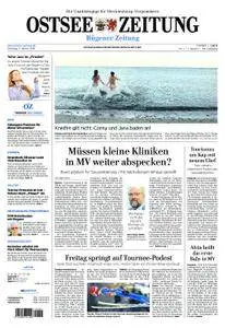 Ostsee Zeitung Rügen - 02. Januar 2018